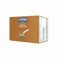 Hellmanns Mustard Pouch 6 X 2.5kg
