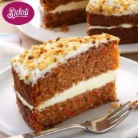 Sidoli Gluten Free Carrot Cake 14 Portions 10''