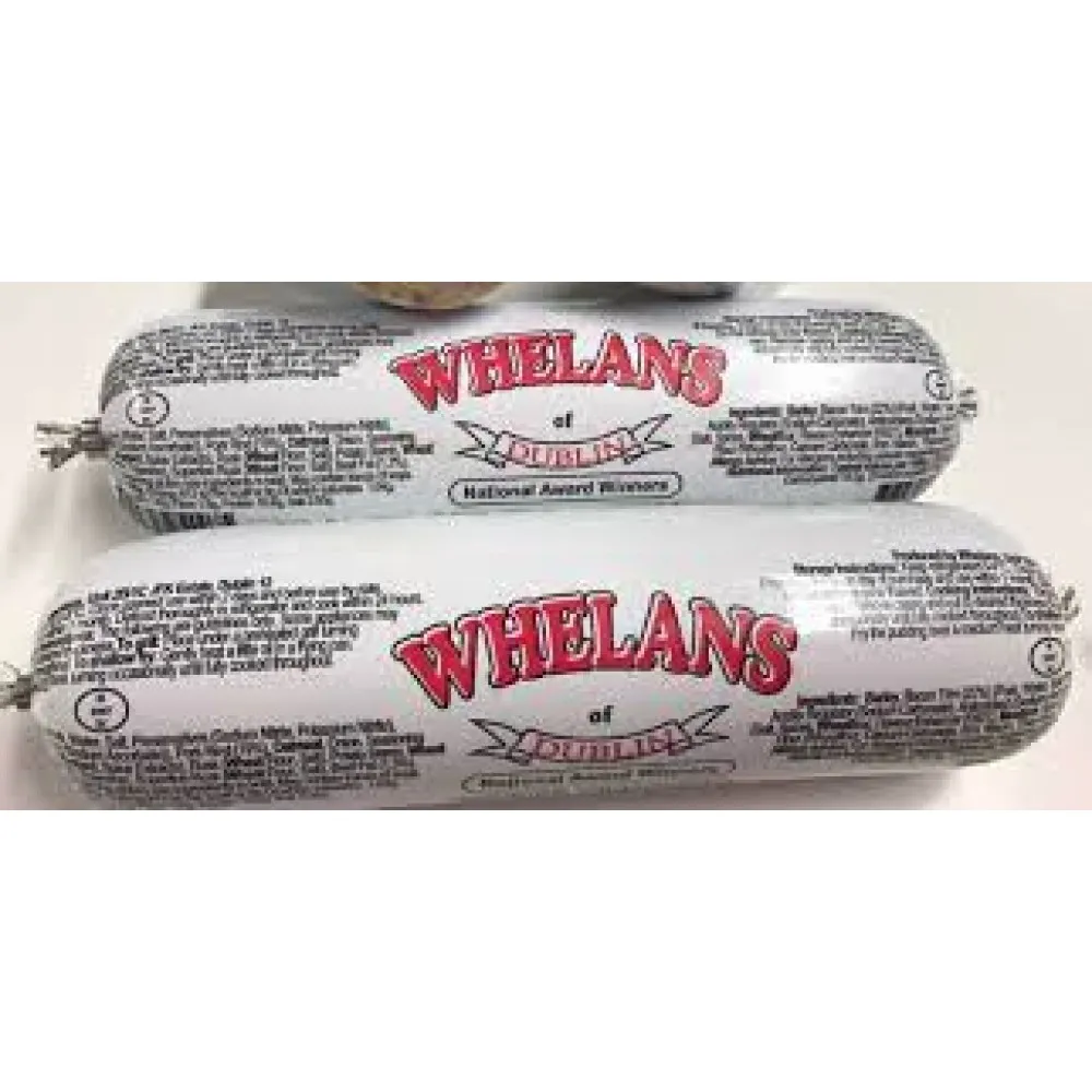 Whelans White Pudding Chubb 1kg