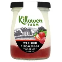 Killowen Strawberry Yogurt Glass 140g X 12