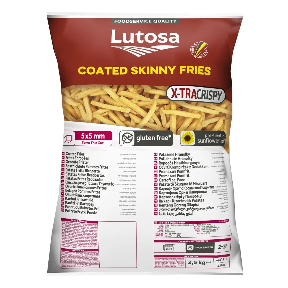 Lutosa Chips 5.5mm Skinny Crispy X 10kg