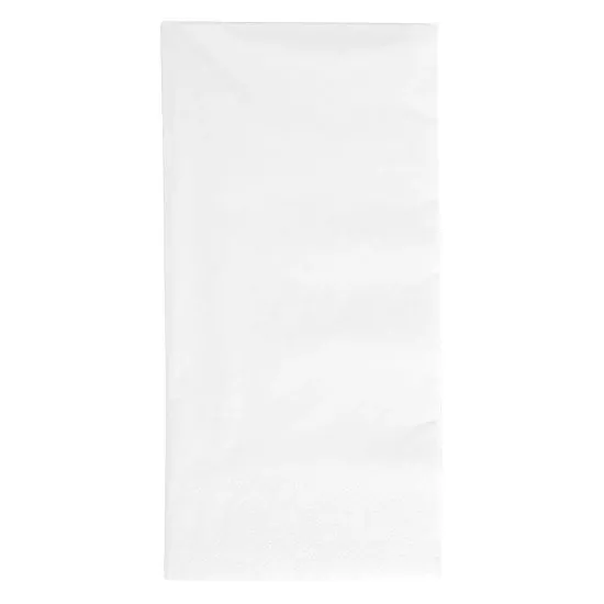 White paper napkins 