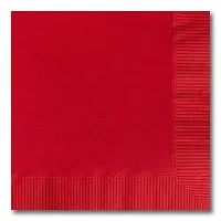 Red Dinner Napkin 40/2ply X 2000