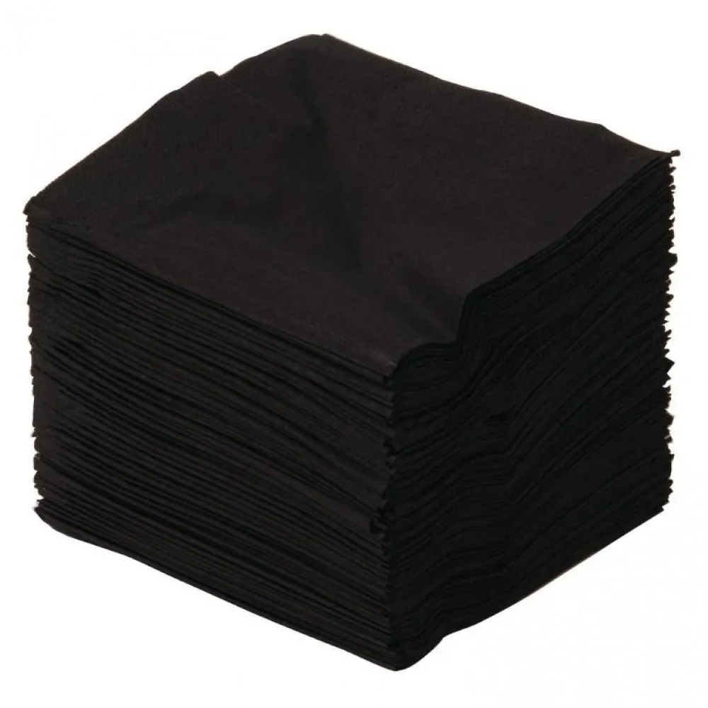 Black Cocktail Napkin X 2000
