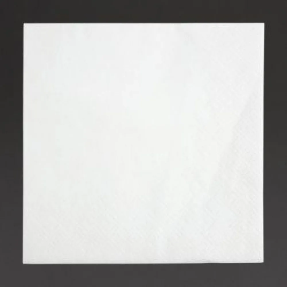 White Cocktail Napkin 2 Ply X 4000