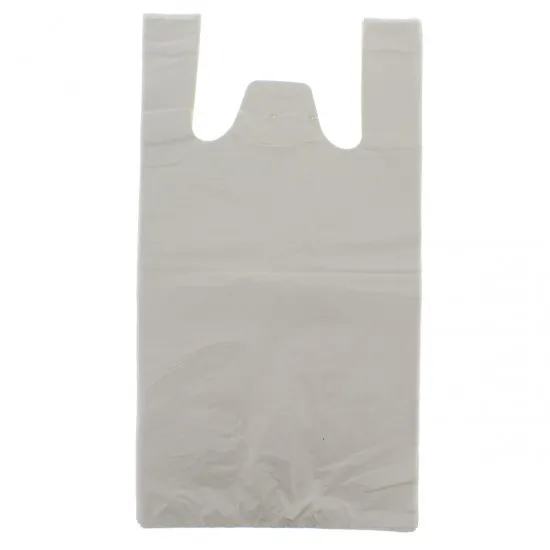 Plastic White Carrier Bag 