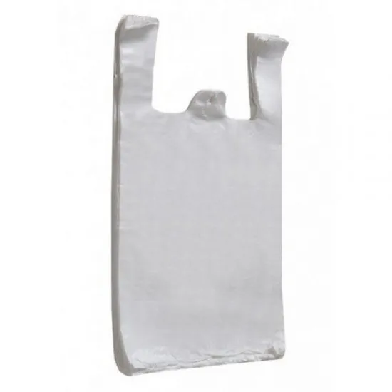 Plastic White Carrier Bag 
