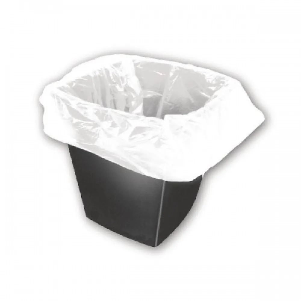 15ltr Cosmos White Pedal Bin Liner (11x17x17'') X 1000