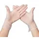 Hand with powdered glove