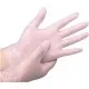 Hand with powdered glove