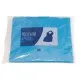 Man Wearing Disposable Blue Apron 