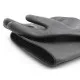 Black Rubber Gloves Long Sleeve X1