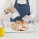Compostable Gloves Clear Med X 100