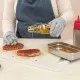 Compostable Gloves Blue Med X 100