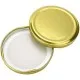 Gold Lid For Glass Juice Bottle 156/250/500ml