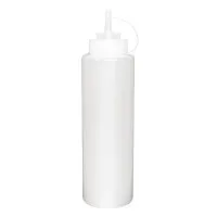 Squeeze Bottle 12oz Clear
