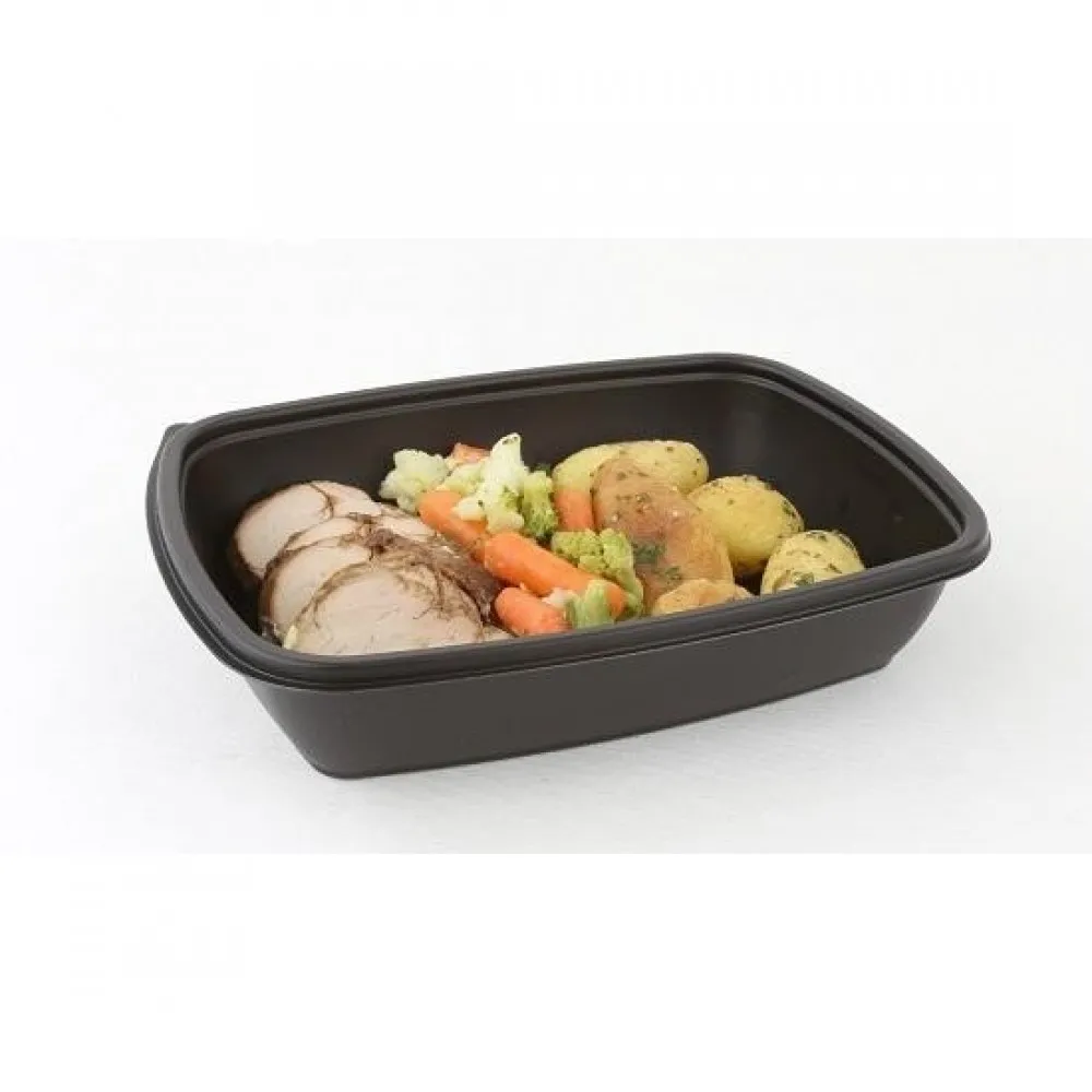 500cc Black Pp Container X 380
