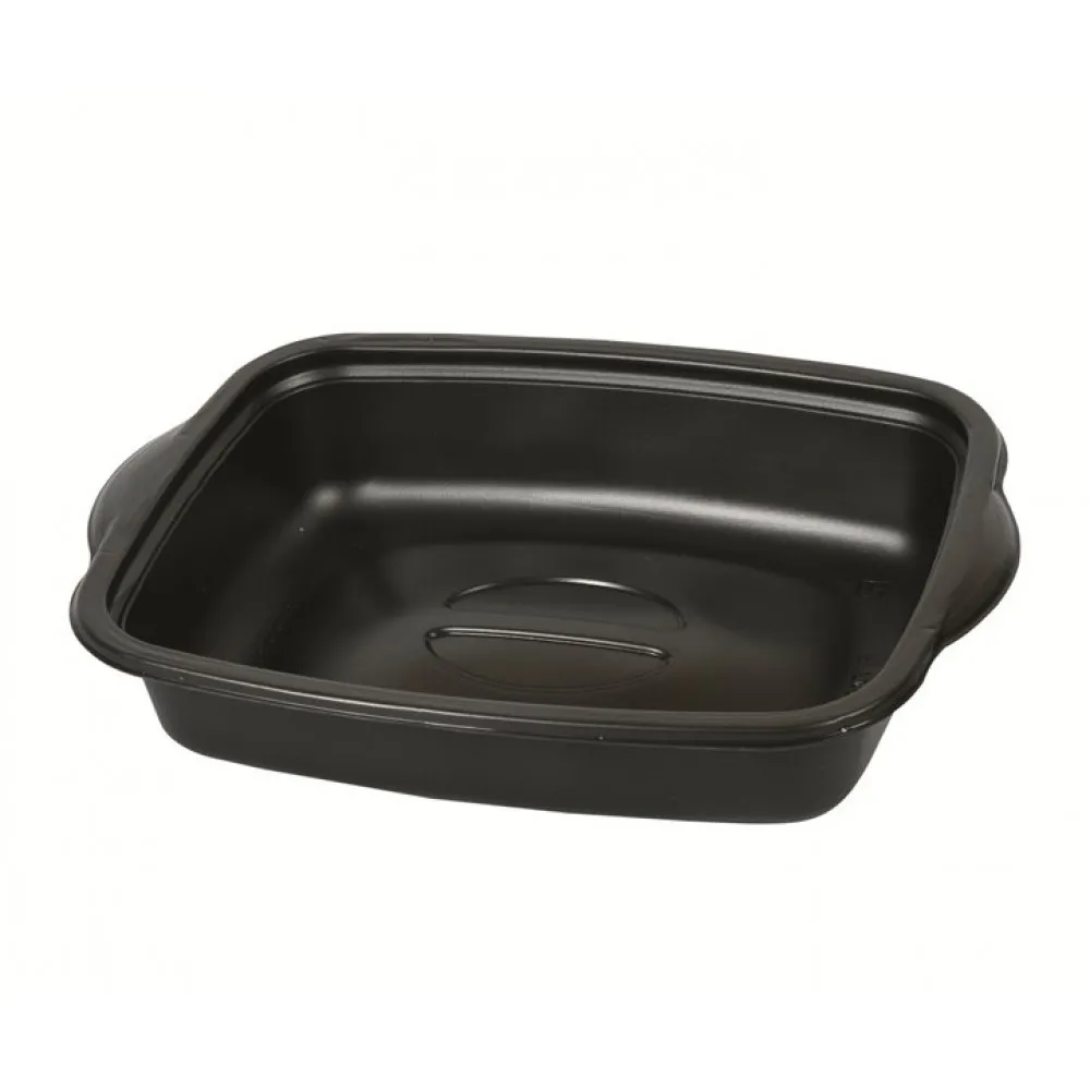1000cc Black Pp Container X 200