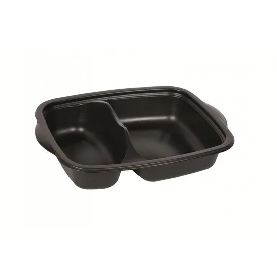 1000cc Black 2 Part Container X 200