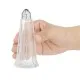 Glass Salt Tower Shaped Shaker