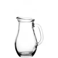 Bistro 1ltr Glass Water Jug X 6