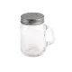 Glass with Handle Herb & Spice Jar Empty