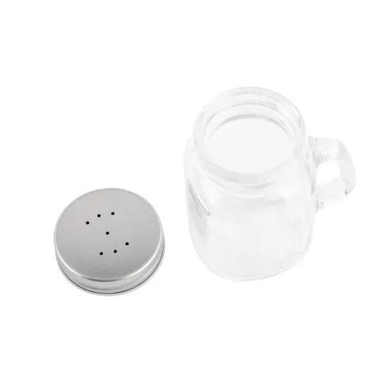 Glass with Handle Herb & Spice Jar Empty