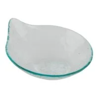 Tear Drop Glass Dish 19.5cm X 17.5