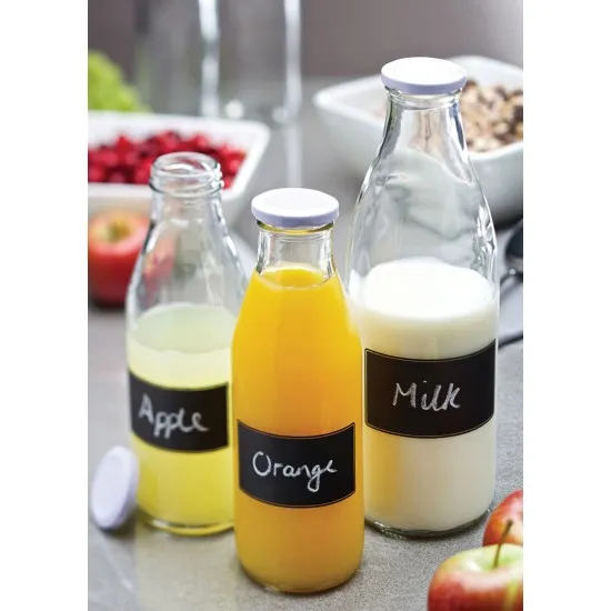 Lidded Bottle Blackboard Design 17.5oz (21cl) X 12