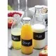 Lidded Bottle Blackboard Design 17.5oz (21cl) X 12