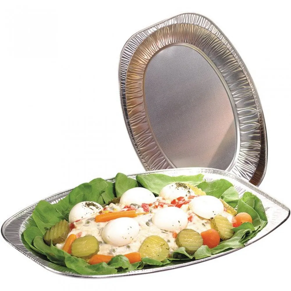 Oval Foil Platters 22'' (55cm) X 5