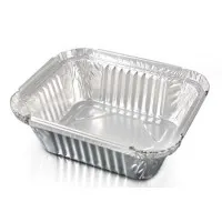 Foil Container+lid No.2 4x5'' X 25