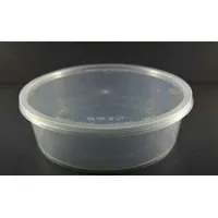 Microwave Container 8oz + Lid X 50