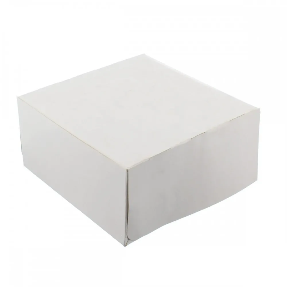 White 10'' Cake Box X 100