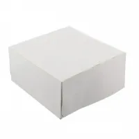 White 12'' Cake Box X 100