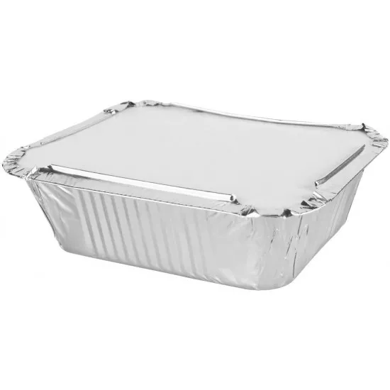 Lids Foil Container No.2 4x5'' X 1000