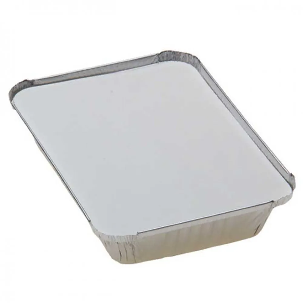 Foil Container+lid 9x6x2'' X 25