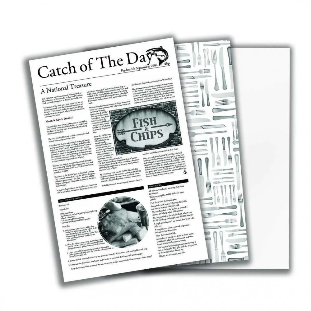 Daily Catch Paper 10'' X 17'' X 500