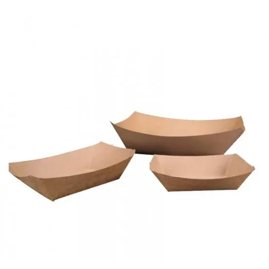 Kraft 1/2lb Kraft Degradable Food Tray X 1000