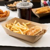 Kraft 3lb Degradable Food Tray X 500
