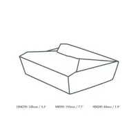 Kraft No.2 Biobox 49oz X 200