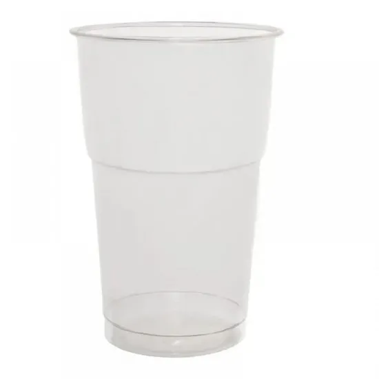 Disposable Plastic Pint Glass 20oz