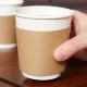 Compostable 8/9oz Coffee Clutch X 1000