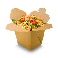 Compostable 32oz Kraft Noodle Box X 400