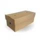 Brown Corrugated Large Premium Burger Box
