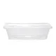 C500 Clear Microwave Container & Lid X250