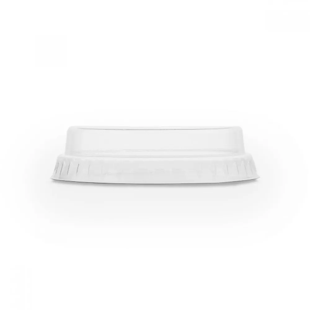 Vegware 8-20oz Pla Flat Lid No Hole X 1000
