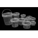 Tamper Proof 180ml Tub & Lid X 504
