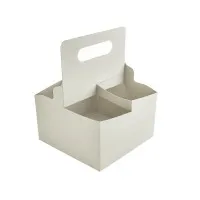 Grey 4 Cup Carrier With Handle X 200