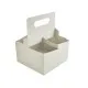 Grey 4 Cup Carrier With Handle X 200